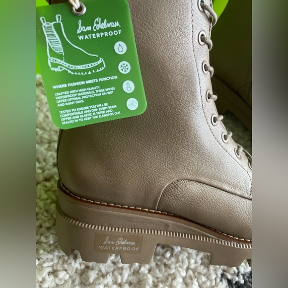 New Sam Edelman WATERPROOF Garret Boot - Picture 2 of 4